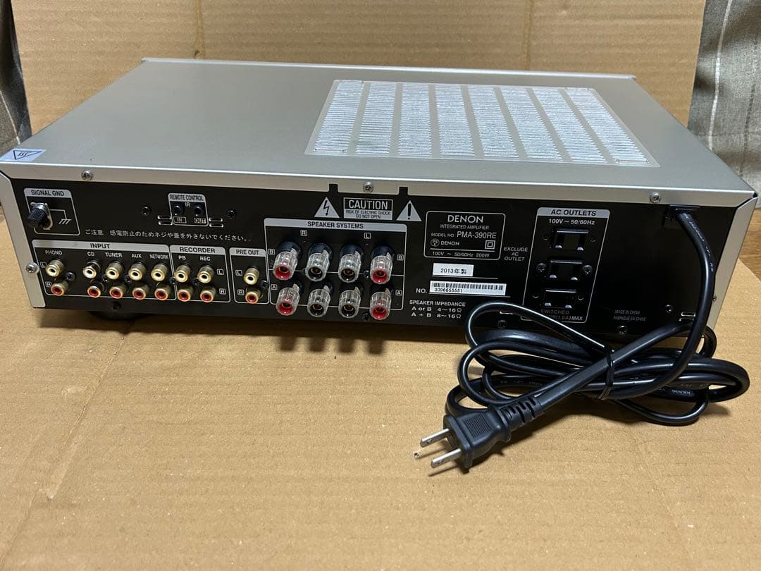 【人気・使える！】DENON PMA-390RE リモコン付き！動作確認済み