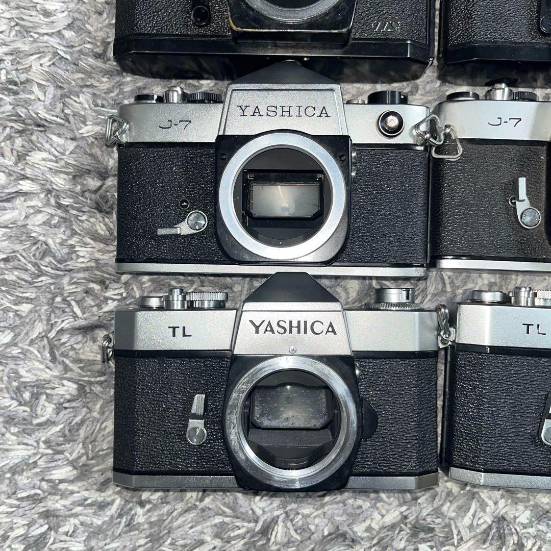 【ジャンク】YASHICA ヤシカ フィルムカメラ　一眼レフ 24台セット