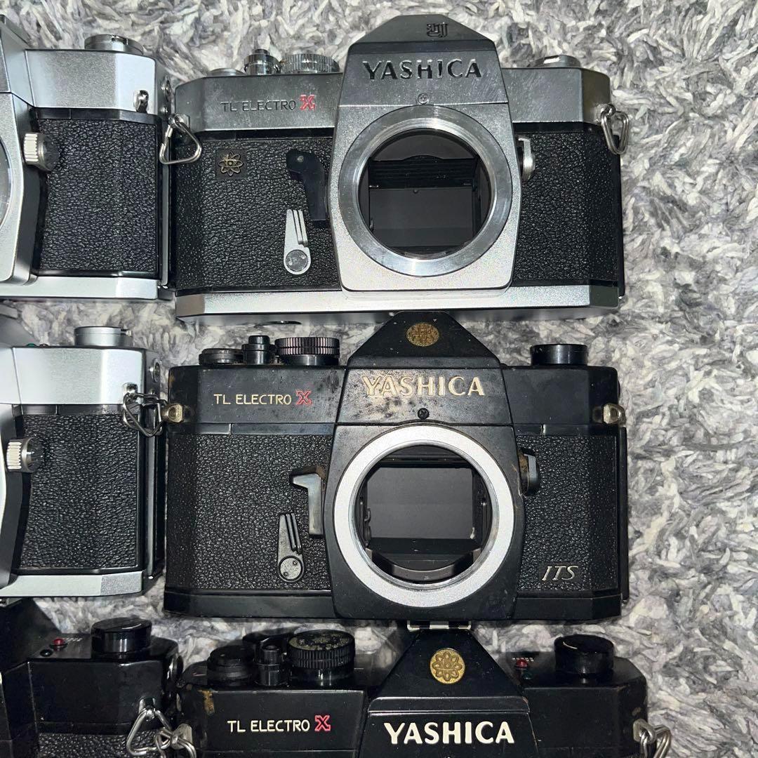 【ジャンク】YASHICA ヤシカ フィルムカメラ　一眼レフ 24台セット