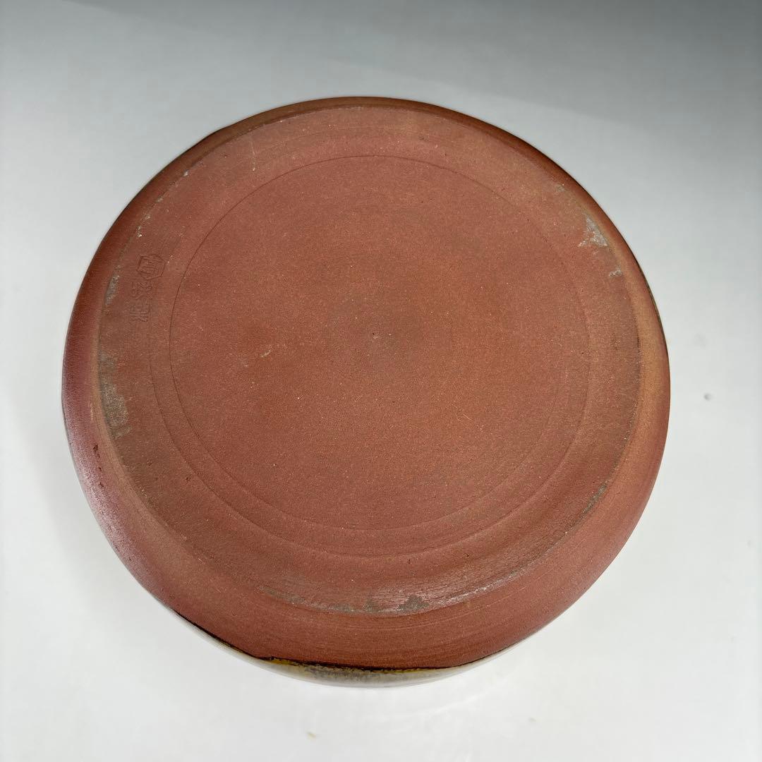 【茶道具】味楽造　高取水指（共箱）★送料込★