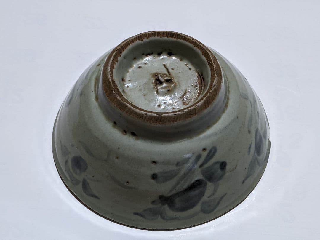 ⭐️安南染付茶盌 古陶磁 茶道具 真作極めて稀 中国古陶磁 古美術骨董品レア物