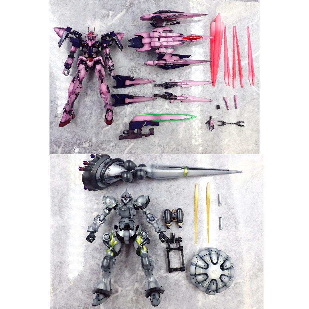 専用出品 HG エグザベ専用ギャン&トランザムライザー 全塗装 ガンプラ 完成品