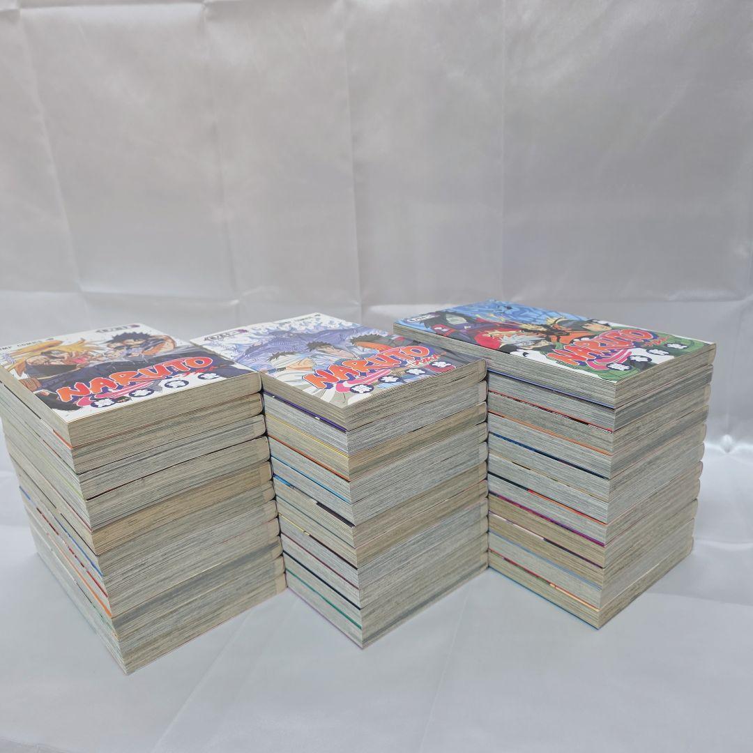 NARUTO 全72巻[完]+関連本2冊/全巻簡易クリーニング済み/N01