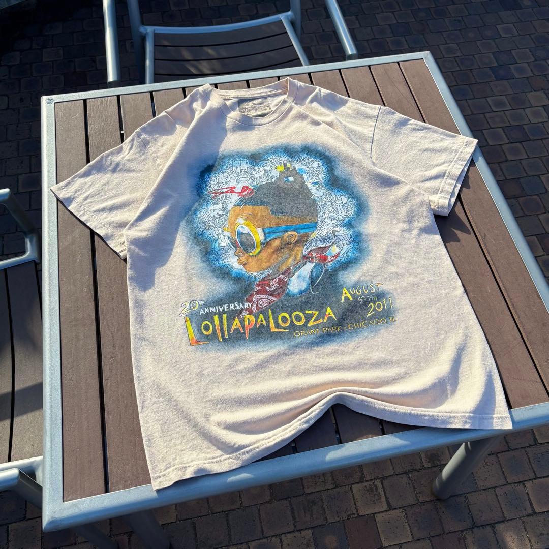 LOLLAPALOOZA festival 2011 tシャツ ロラパルーザ