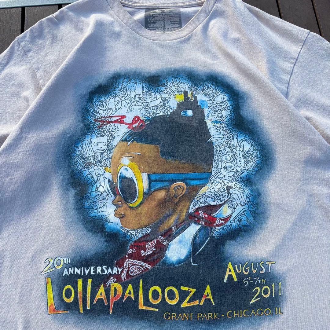 LOLLAPALOOZA festival 2011 tシャツ ロラパルーザ