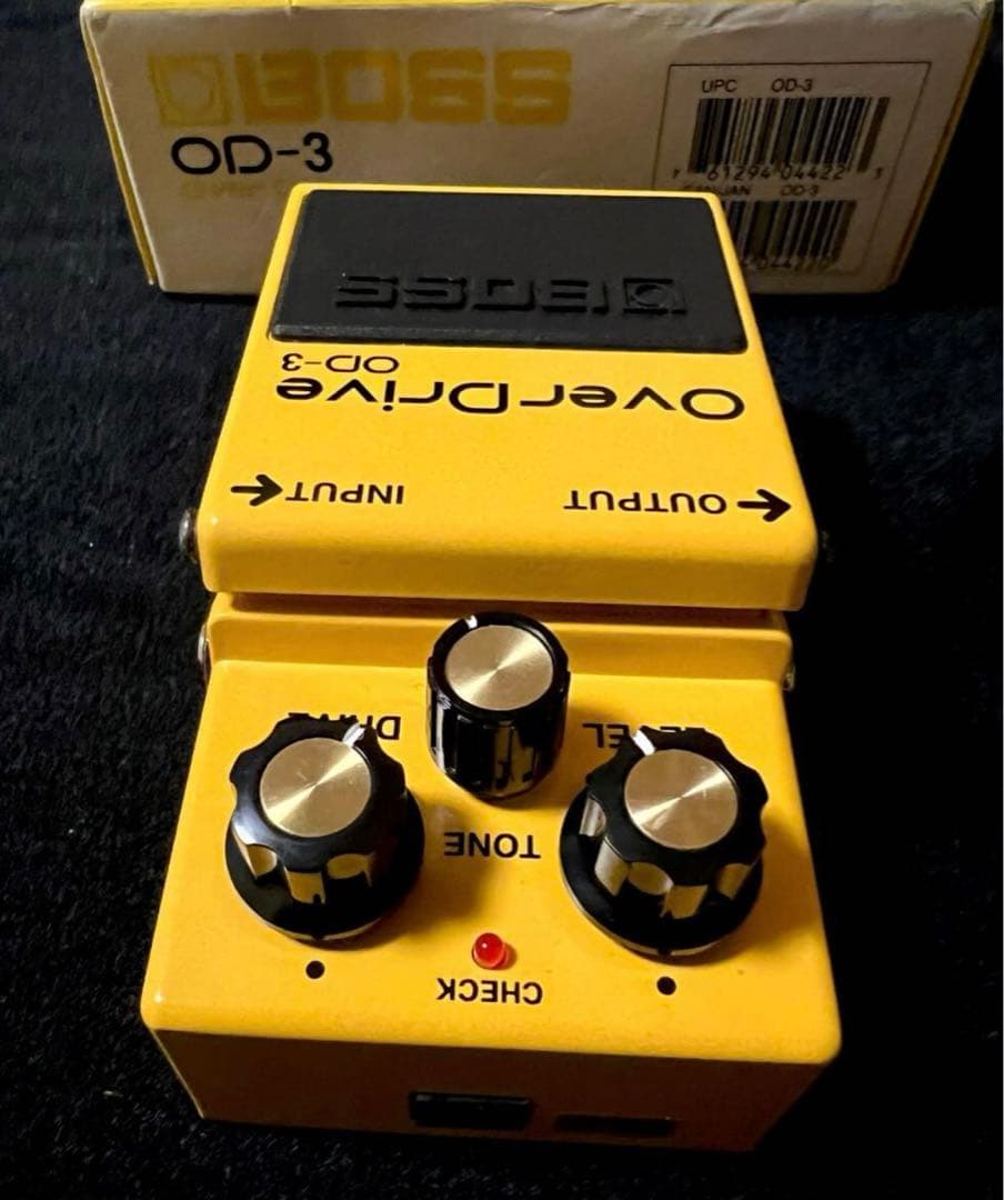 【美品】完動品 BOSS OverDrive OD-3 ギターエフェクター