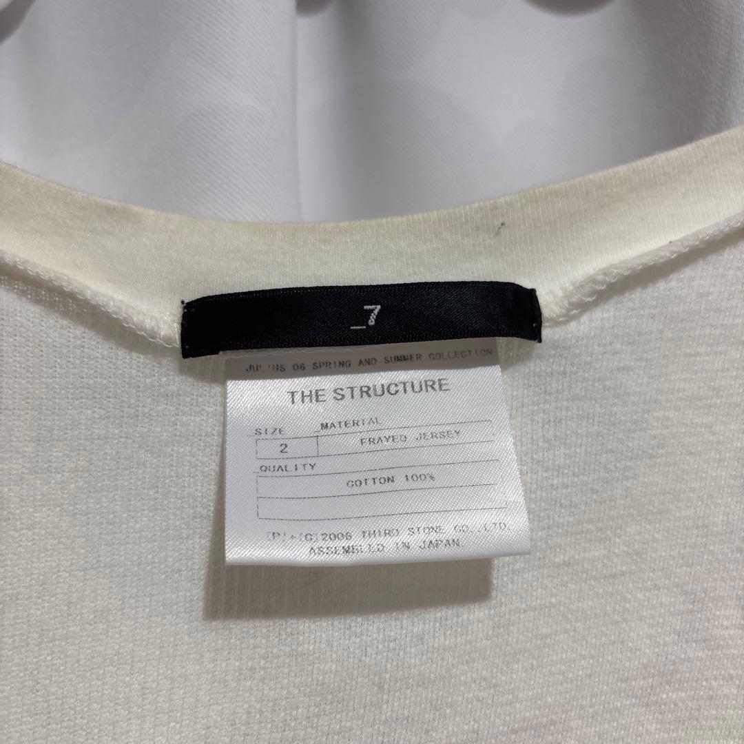 JULIUS アシンメトリータンクトップ　06ss