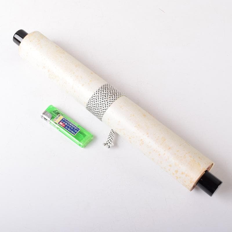 掛軸　前大徳　吉口桂堂筆　一行書　「寿」　共箱　C　7550A