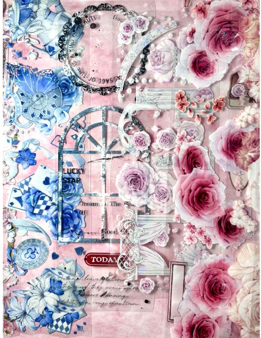 海外PETマステ切り売り20枚セット　マステケース付き　20-ウ-L