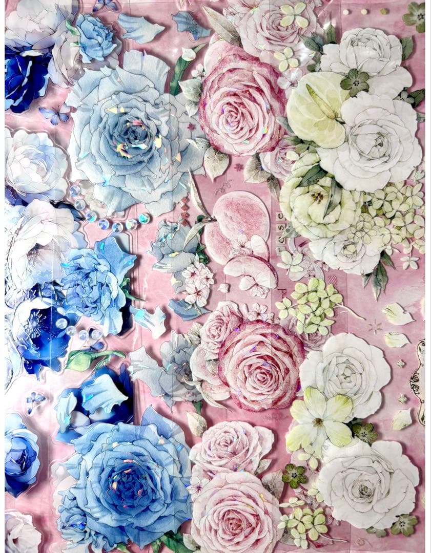 海外PETマステ切り売り20枚セット　マステケース付き　20-ウ-L