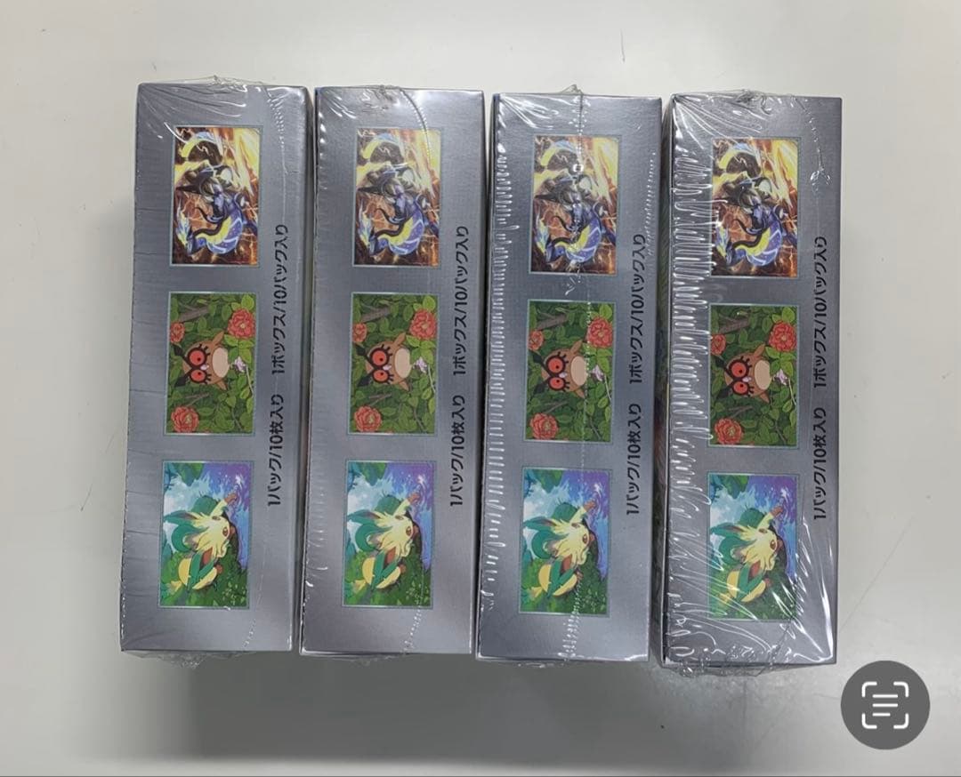 テラスタルフェスex BOX 4箱シュリンク付き