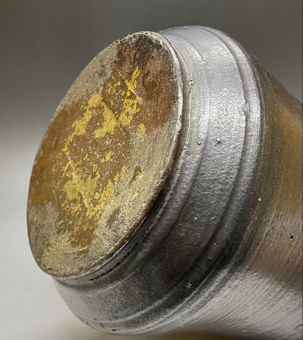 桂又三郎識　古丹波　朝倉山椒壺　下駄底 　d519