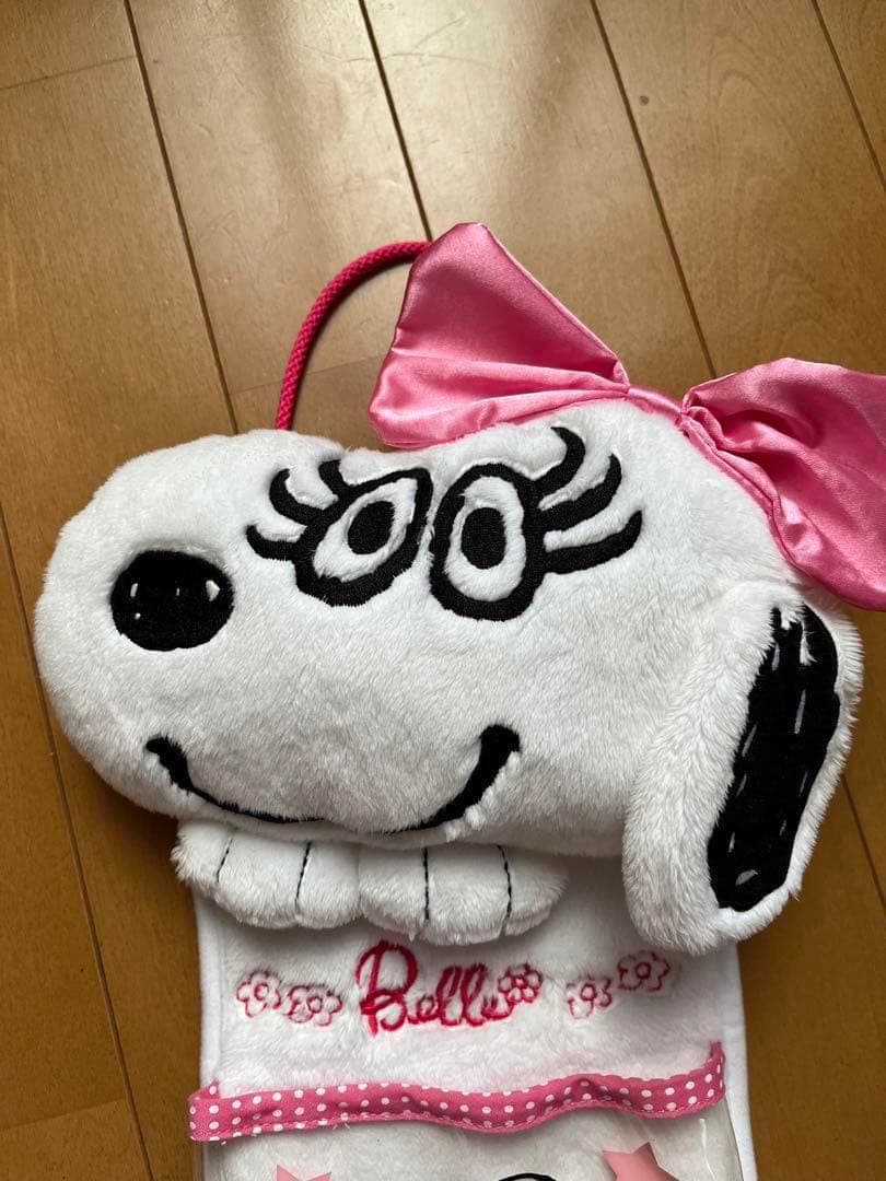 スヌーピー　ベルちゃん　ウォールポケット　ぬいぐるみ　ピーナッツ　レア　当時