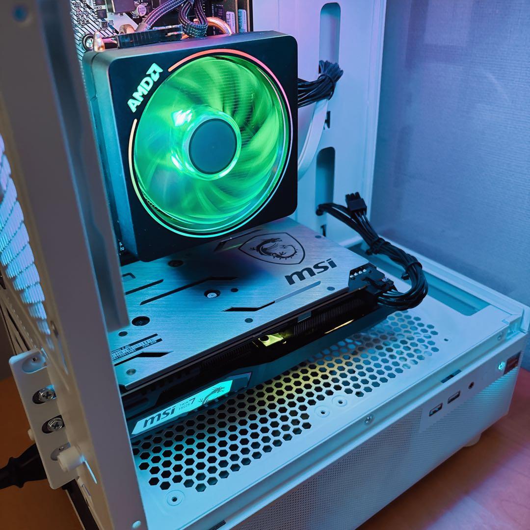 自作ゲーミングPC/Ryzen5 5500/16G/RTX2060