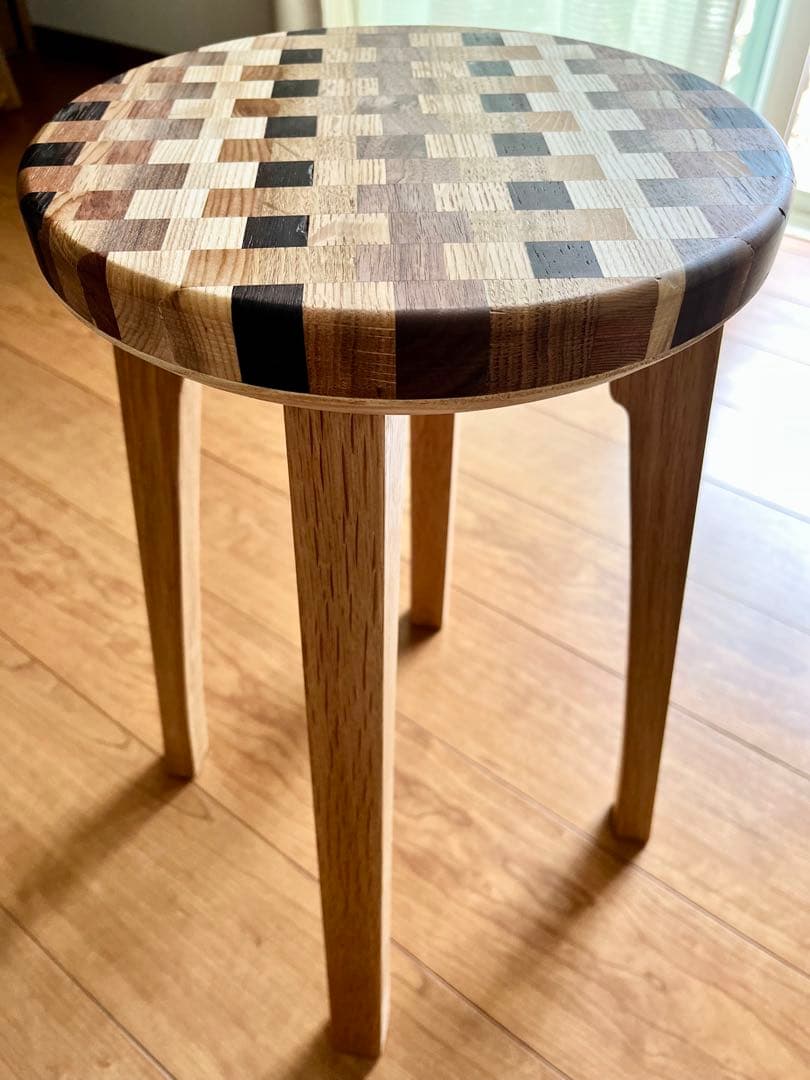 ハンドメイド　スツール
