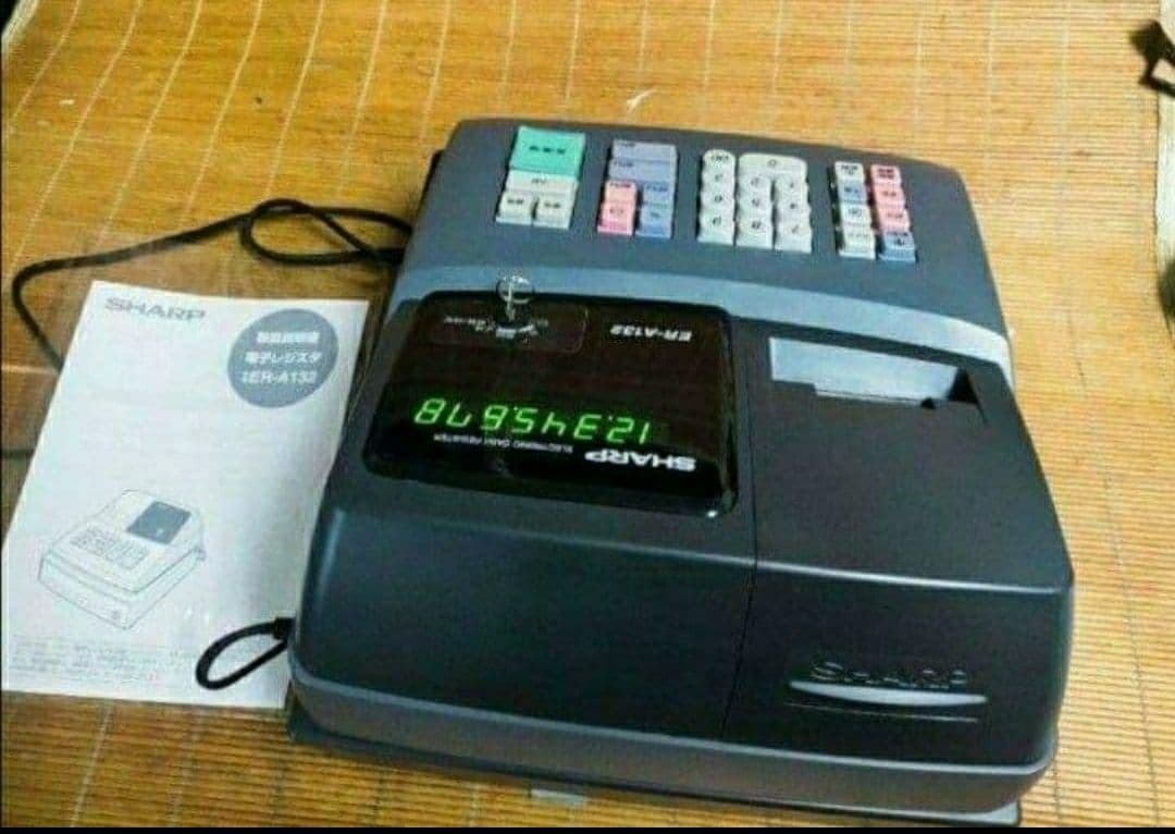 シャープレジスター　ER-A132　簡単便利特殊　送料込　653210