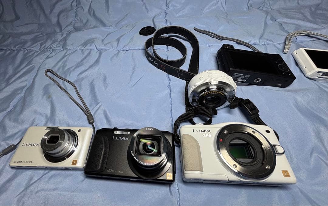 【早いもの勝ち】全Panasonic、デジカメ×6+Power zoom