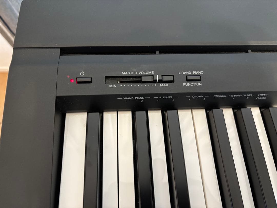 2019年製 YAMAHA P-45B ブラック 88鍵 電子ピアノ&スタンド