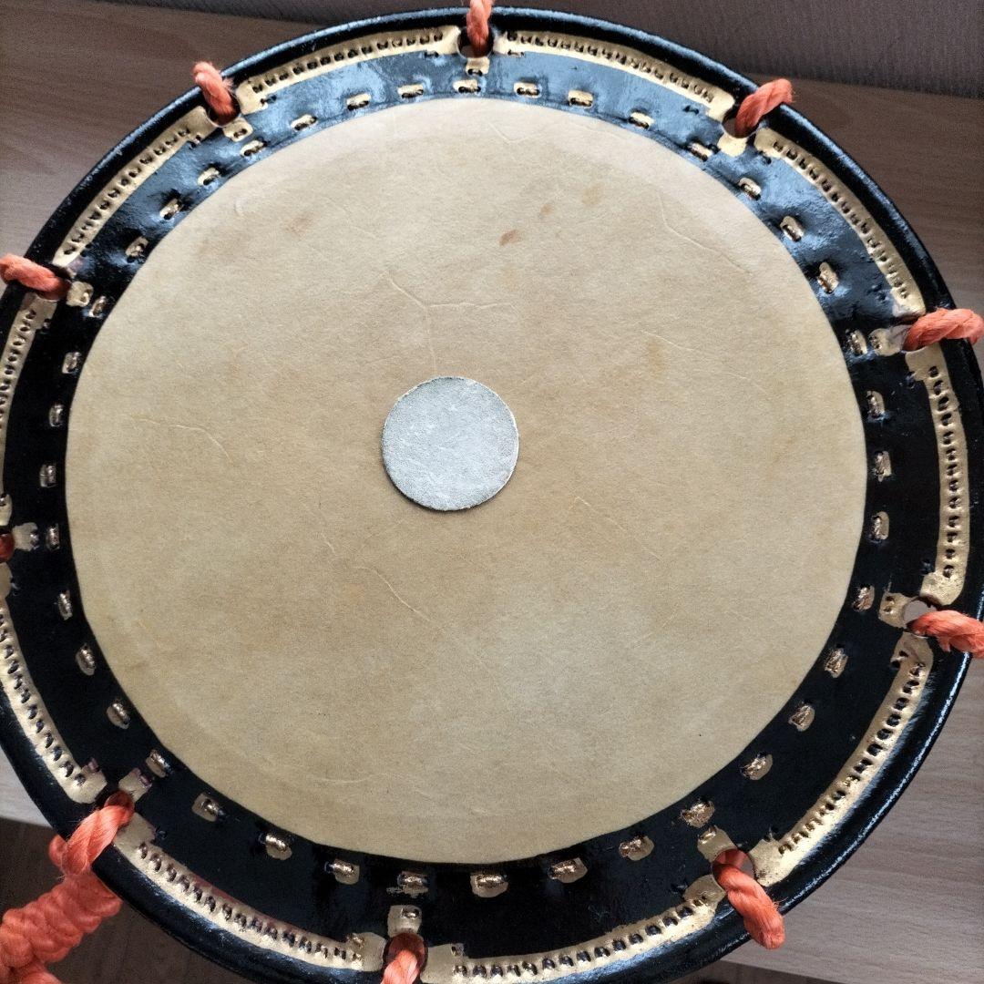 岡田屋布施　締太鼓　ハードケース付き　中古品