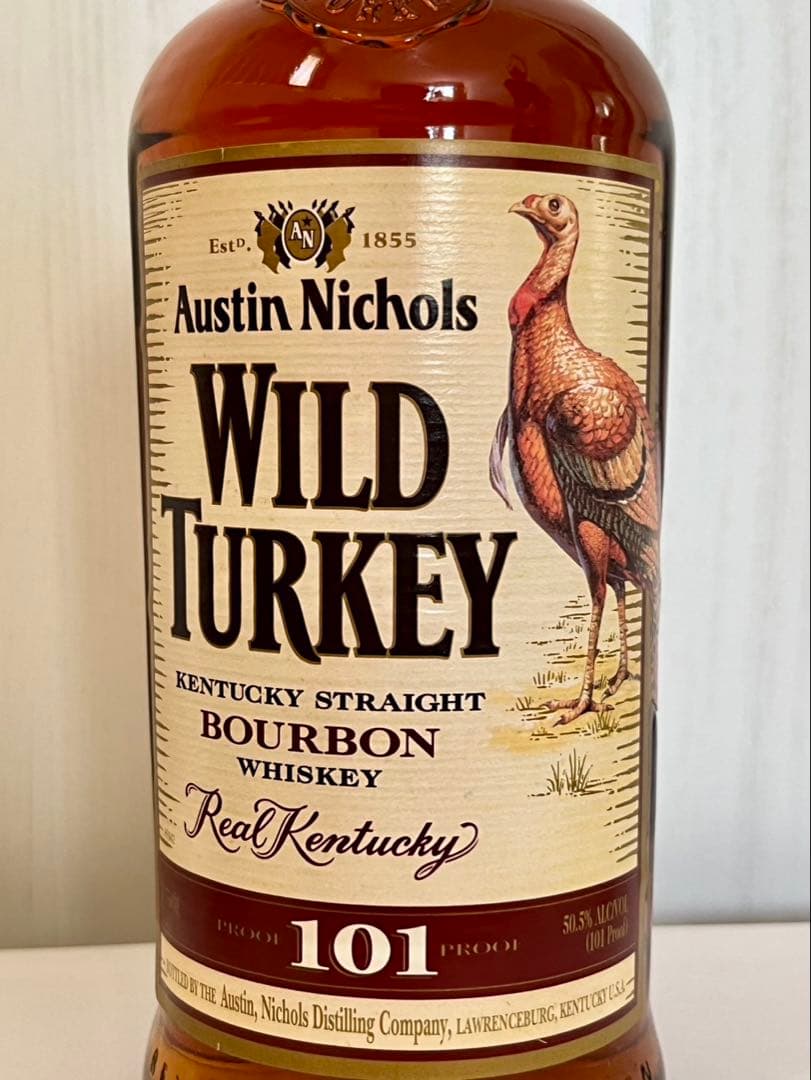 旧ラベル Wild Turkey 101 750ml ワイルドターキー