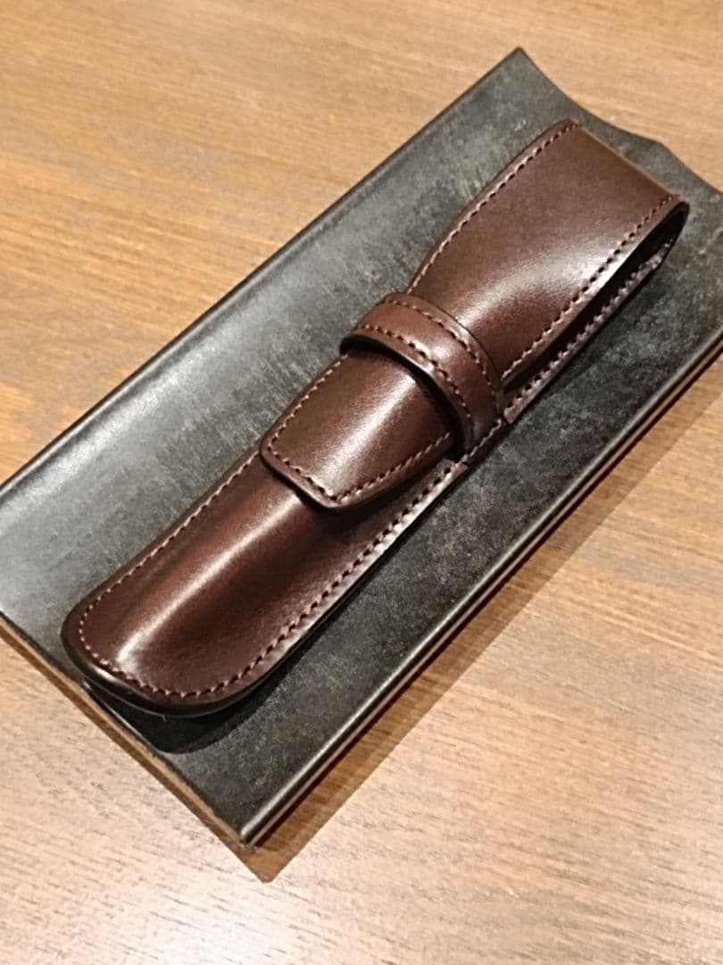 ワイルドスワンズ ピークアブー1 １本差しペンケース サドル