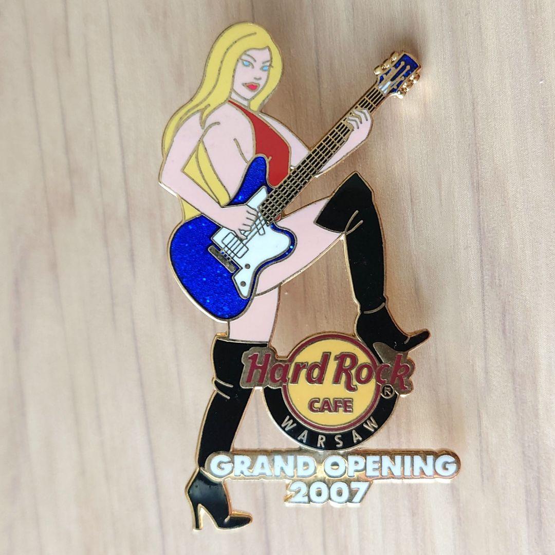 ハードロックカフェ ワルシャワ 2007年グランドオープニング ピン４種セット