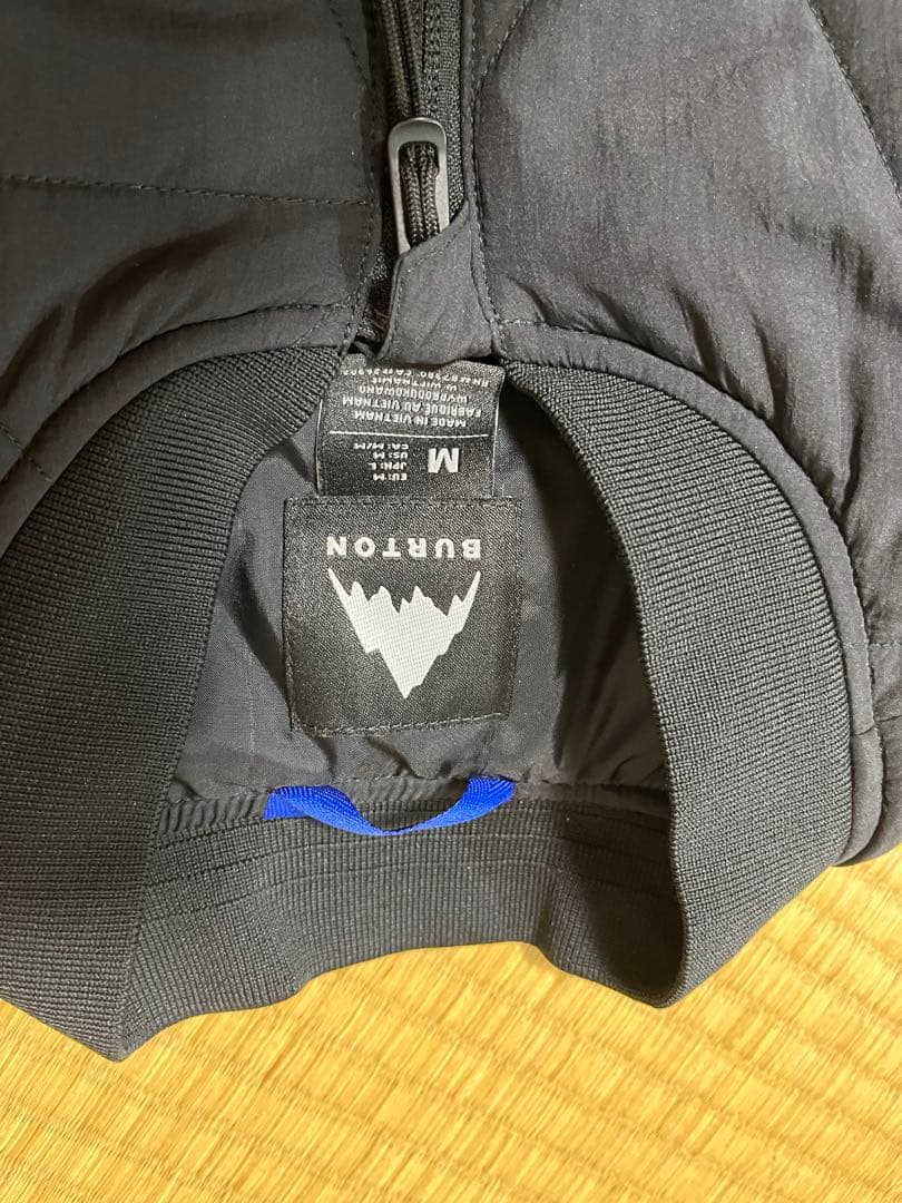 BURTON キルティングジャケット ブラック