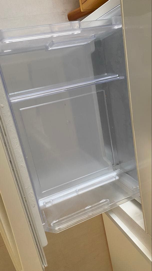 AQUA 冷蔵庫 ホワイト 2段収納