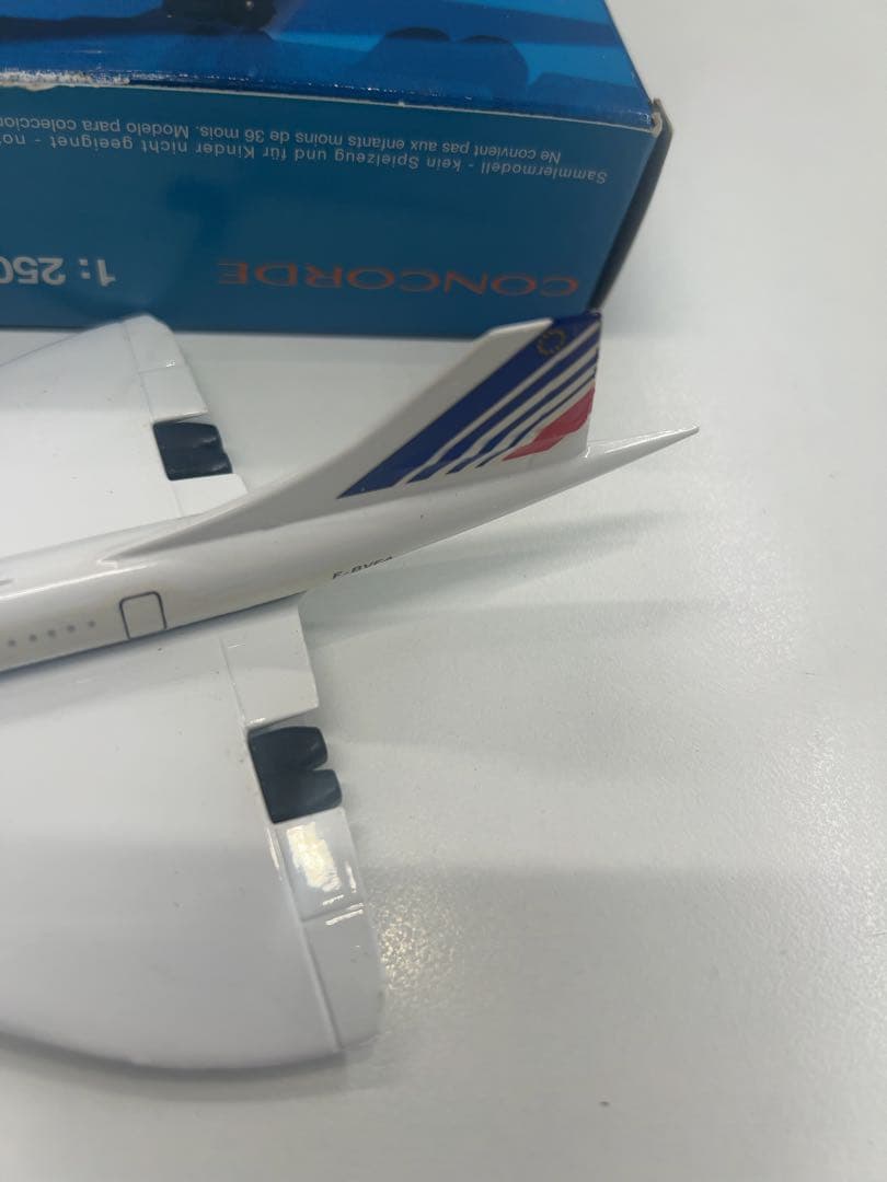 エールフランス コンコルド模型 1:250