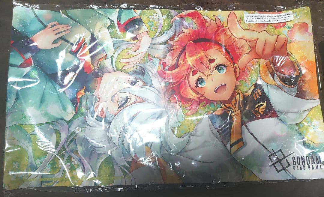 ガンダムカードゲーム スレッタ&ミオリネ プレイマット