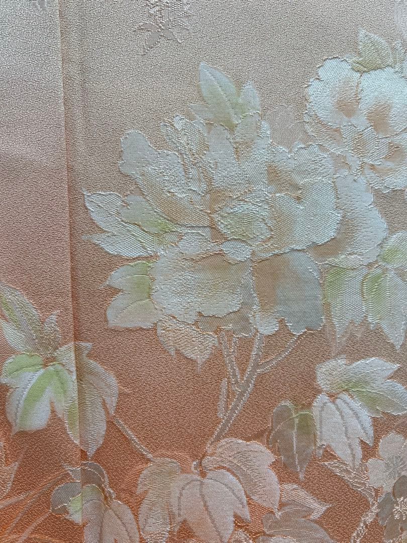 振り袖　フルセット　別誂長襦袢付　無地ぼかし　紋意匠　珍品　成人式　638