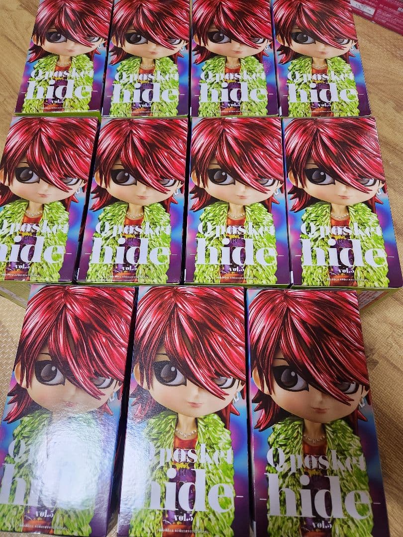 hide Qposket フィギュア　３2個まとめ　ノーマルカラー　メタリック