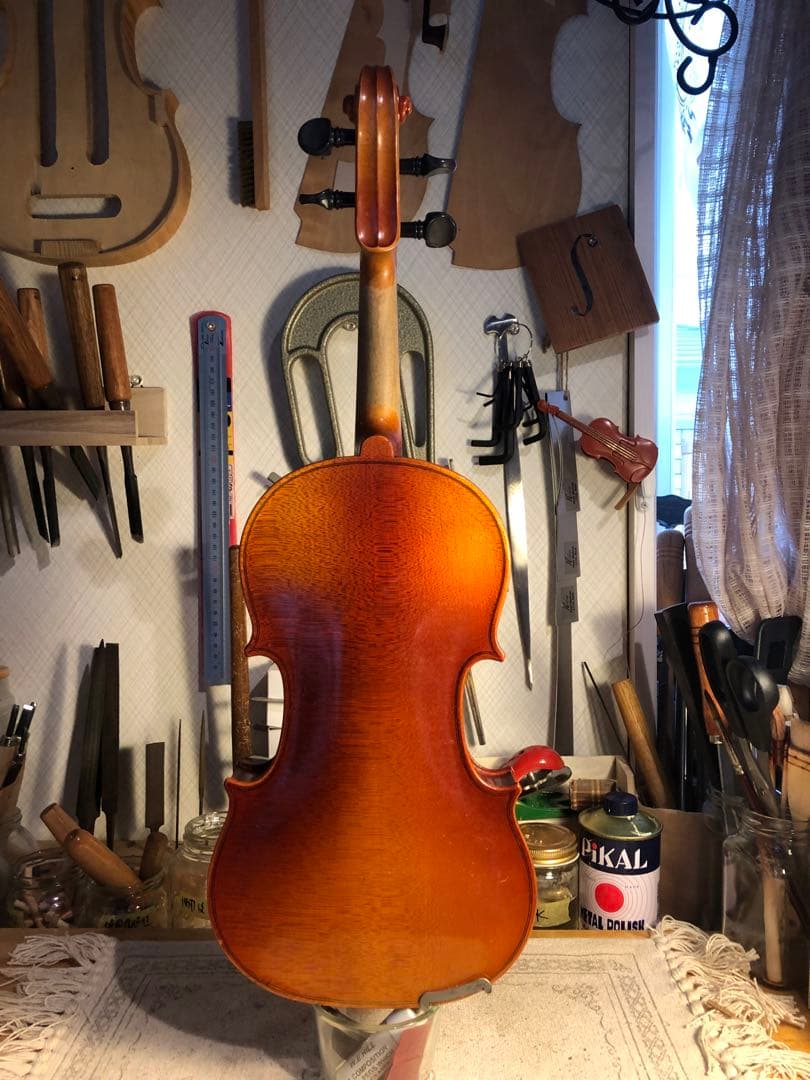 【駒&魂柱調整済】Suzuki分数バイオリンNo280 1/4 1991