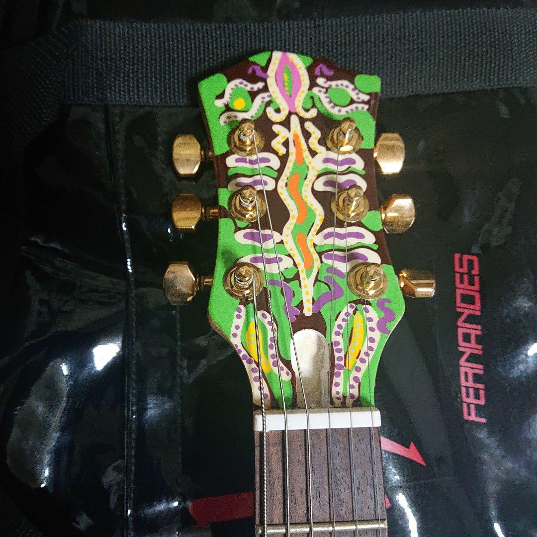 フェルナンデスアンプ内蔵ミニギター MG-JR HIDEモデル