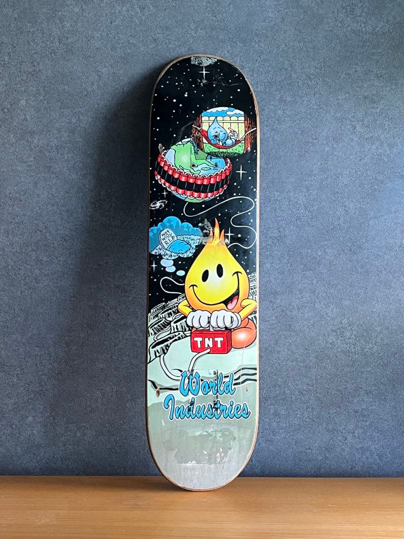 【希少美品】 スケートボードWorld Industries コンプリート　宇宙