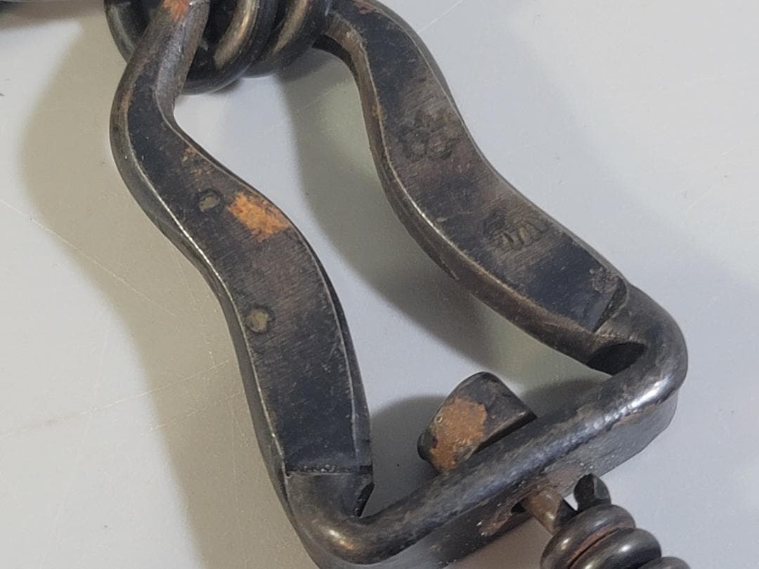 茶道具 金工師 清五郎 象嵌 釜道具 三件 揃 共箱 美品