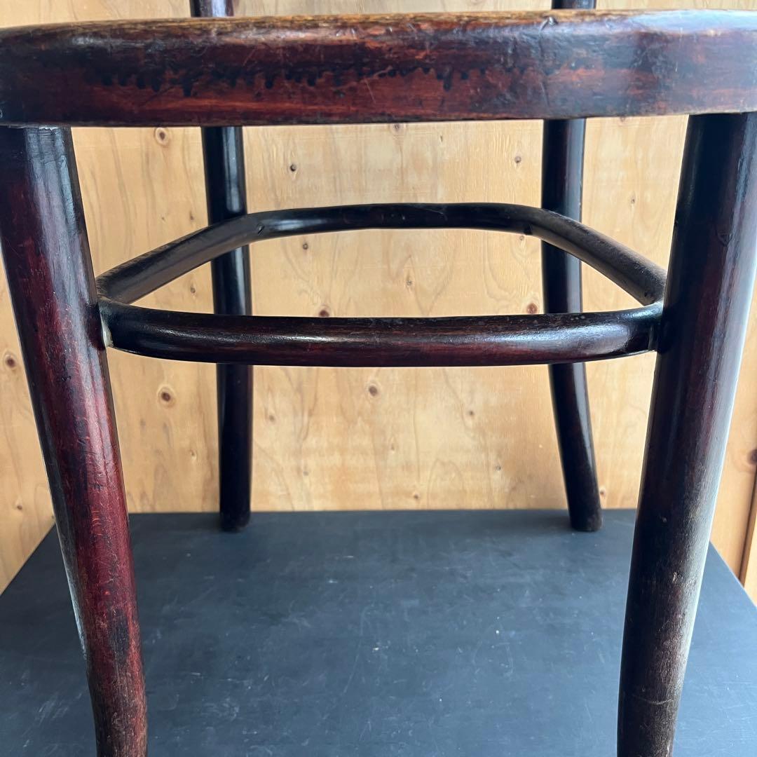 アンティーク家具 椅子 木製 フィッシェル チェコ カフェチェア ベントウッド