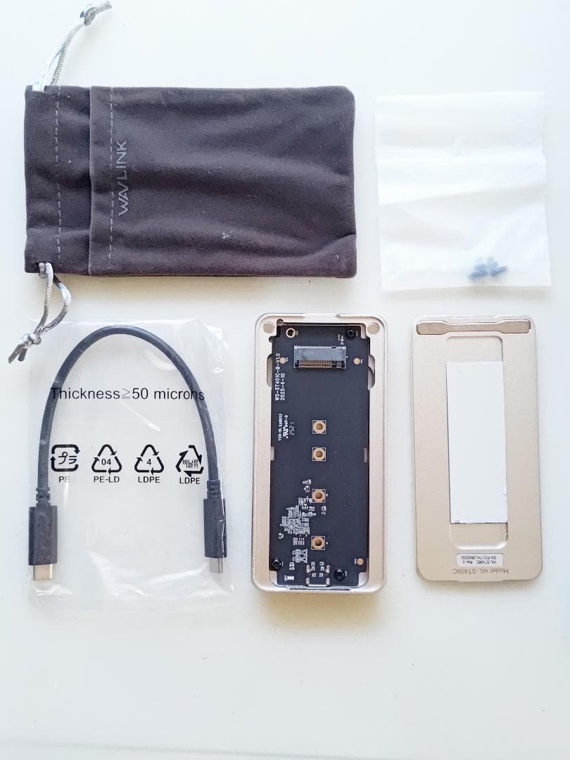 WAVLINK WL-ST406C ＆ 40Gbps対応ケーブル1m セット