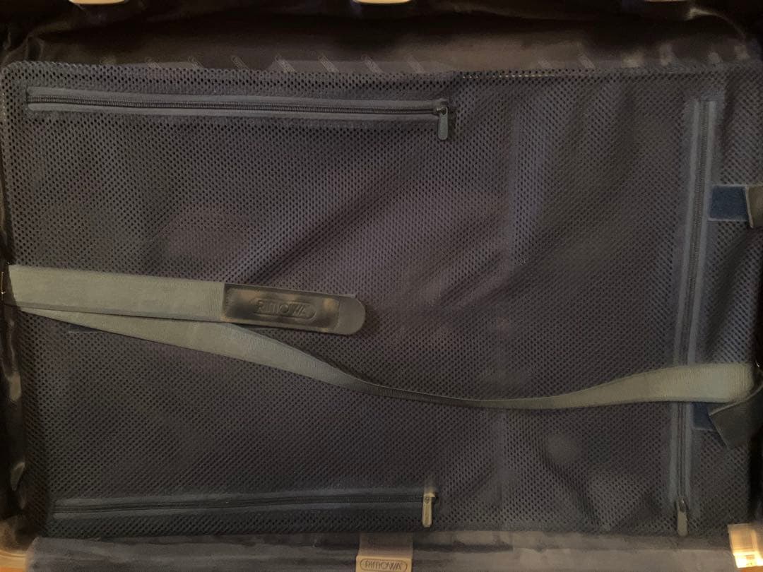 RIMOWA 63L 青ロゴ アルミニウム トパーズ