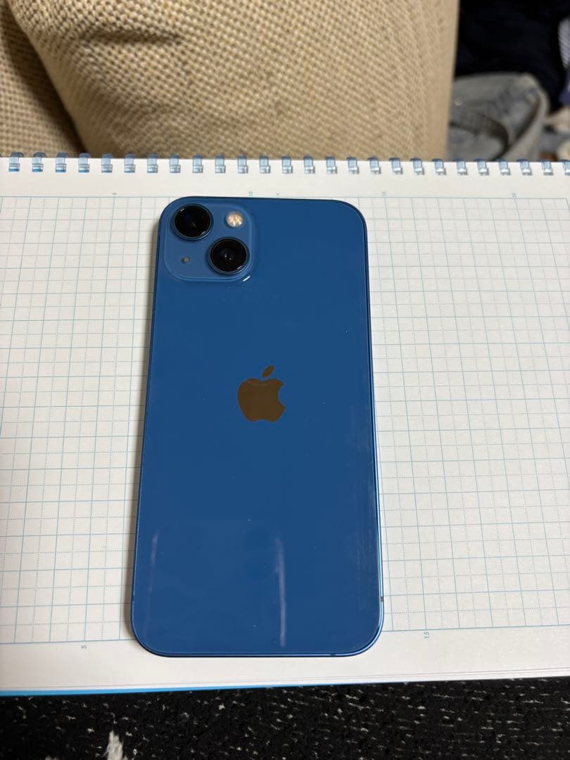 iPhone 13 ブルー 本体 箱付き　美品