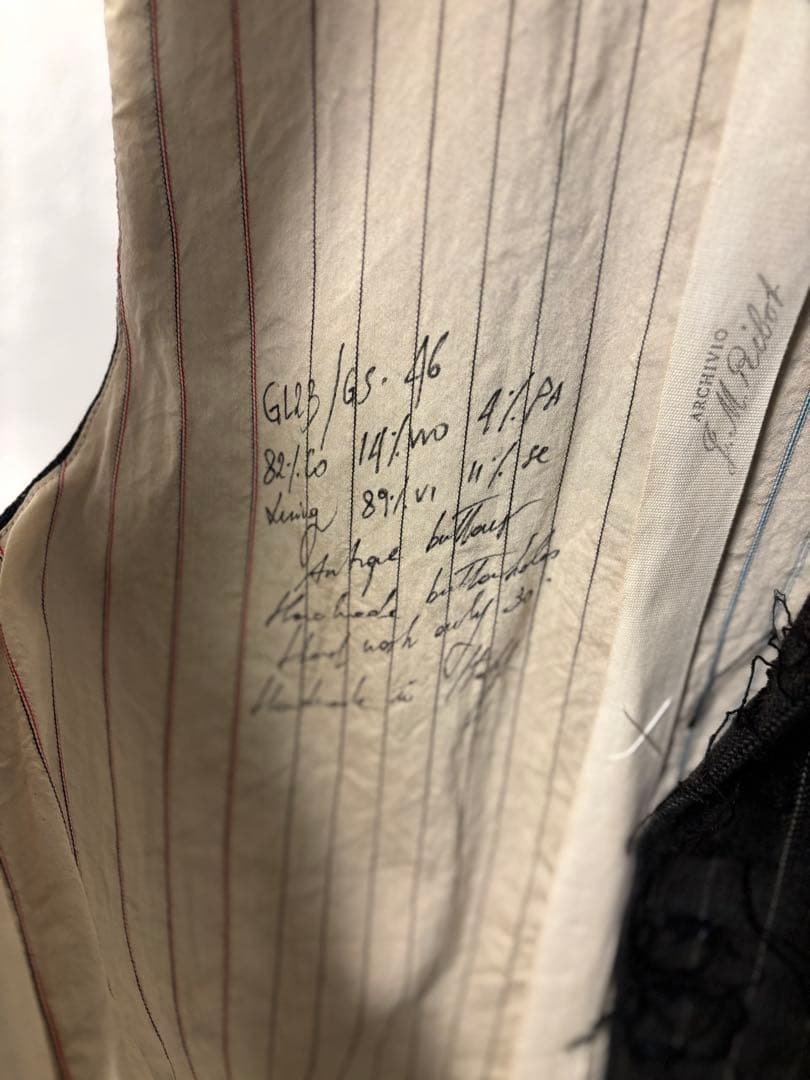 ARCHIVIO J.M. Ribot アルキビオ リボット ジレ　ベスト