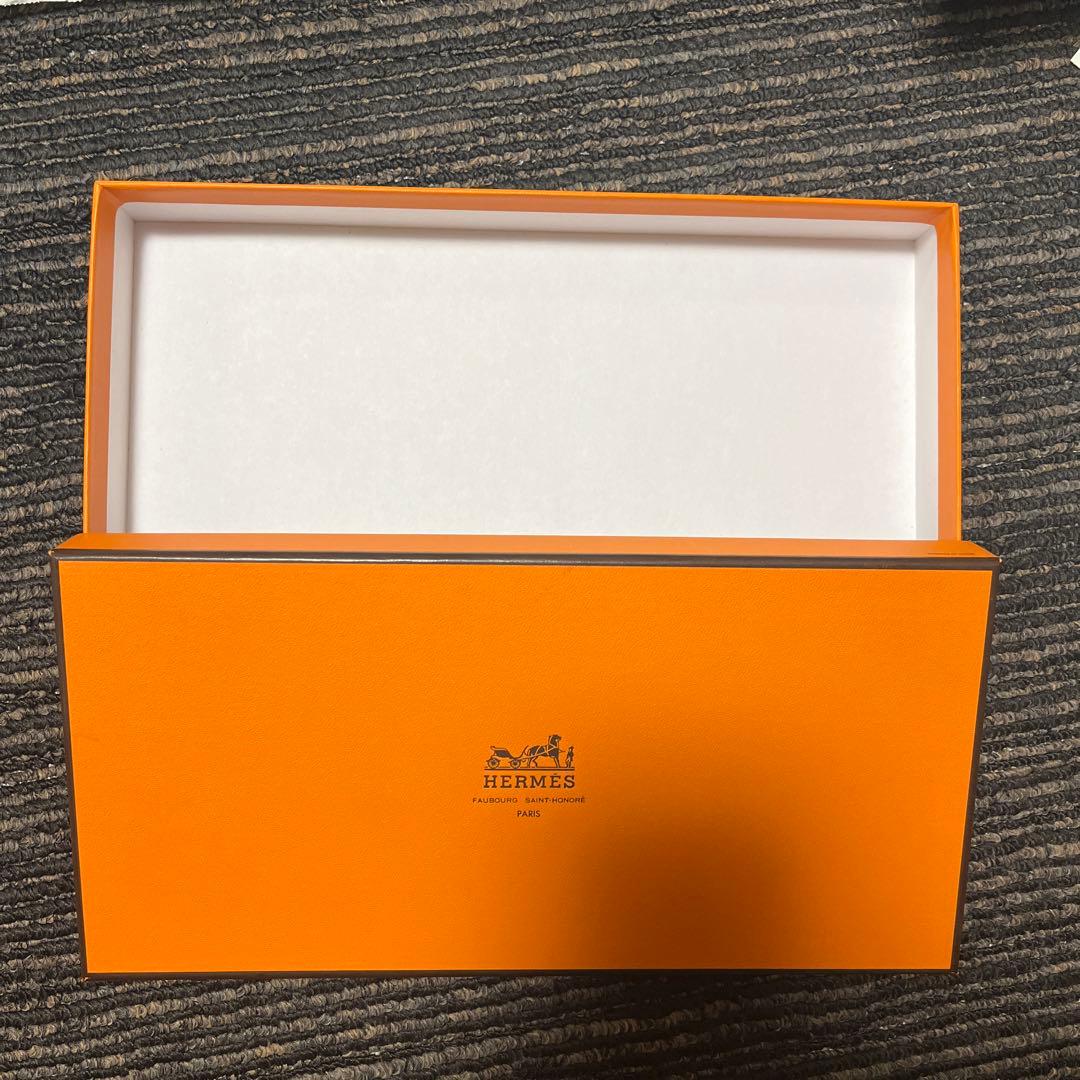 HERMES グレー レザー手袋　サイズ9