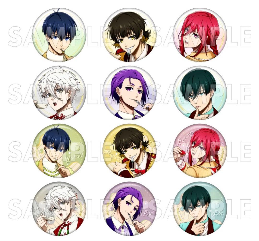 新品未開封 ブルーロック ドルチェStyle 缶バッジ 2BOXセット