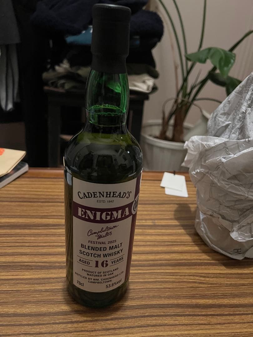 限定品ケイデンヘッズ　エニグマCadenhead's Enigma 16年