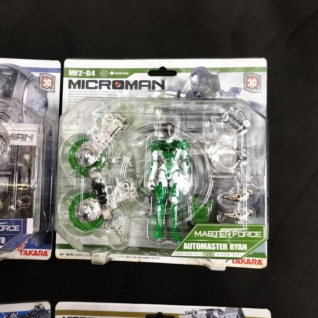 ミクロマン 6体セット アクロレディ AL-11 アクロヴィーナ MF BM 等