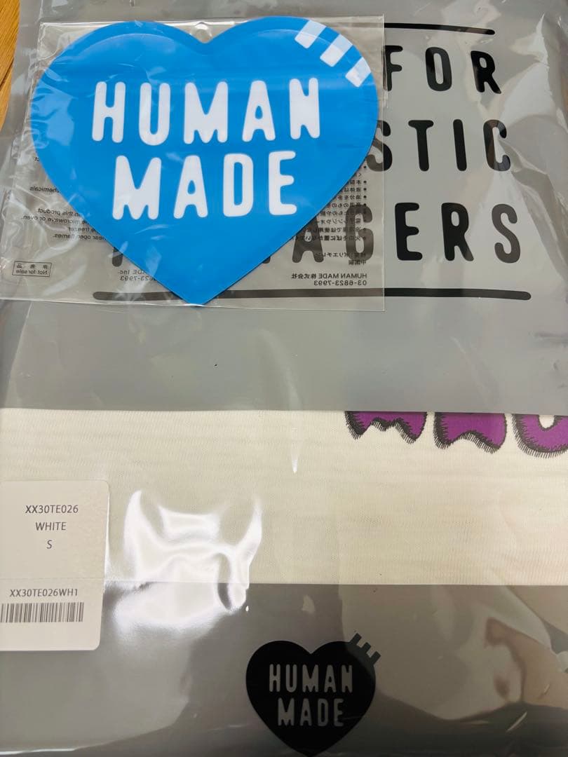 正規品　human made×カウズ　Sサイズ
