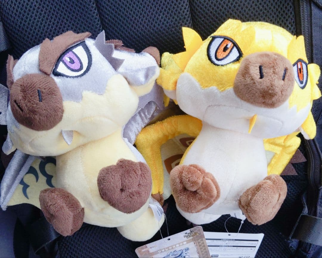 モンスターハンター　ぬいぐるみ　リオレウス　リオレイア