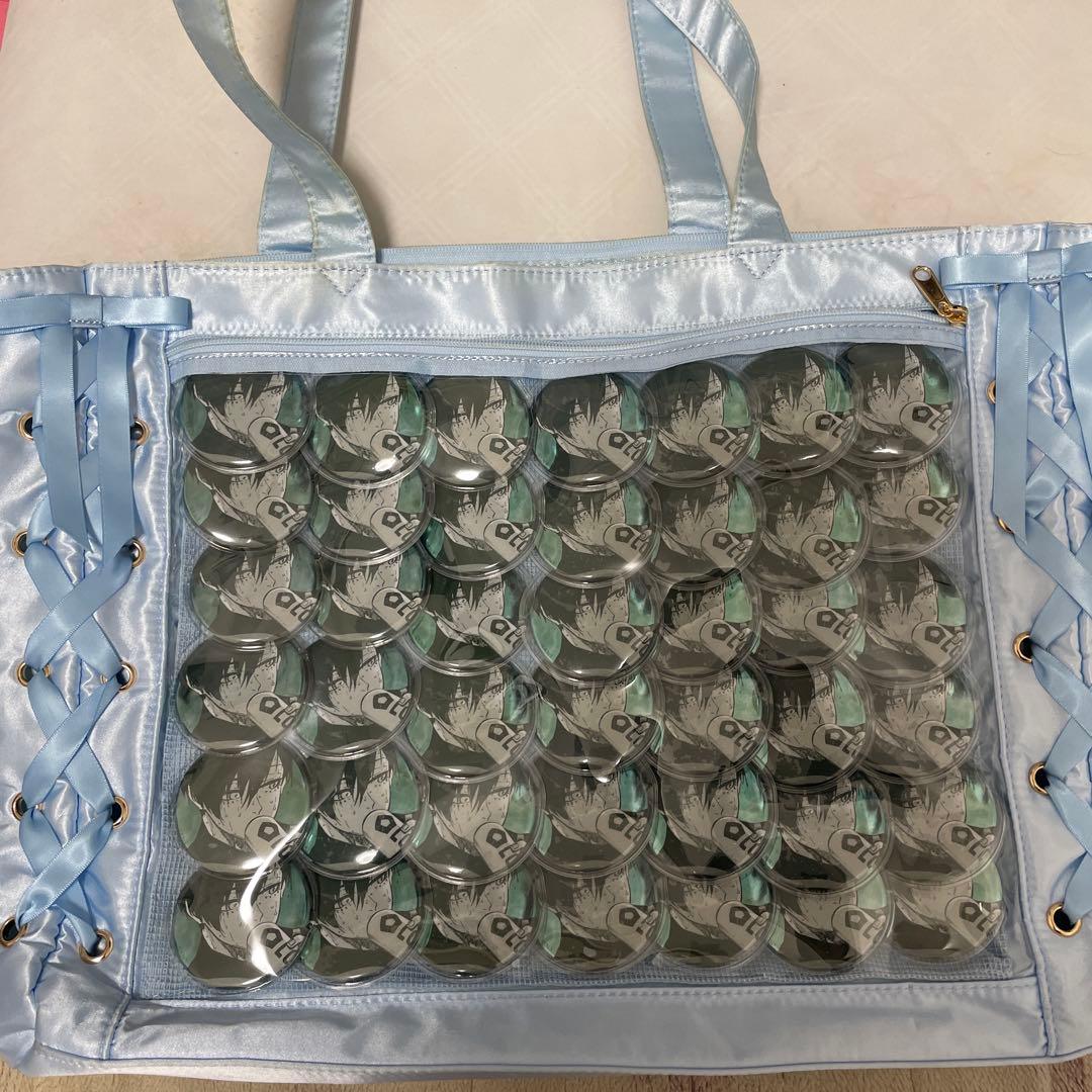 ブルーロック 糸師凛 痛バ 缶バッジ付き WEGO LLサイズ