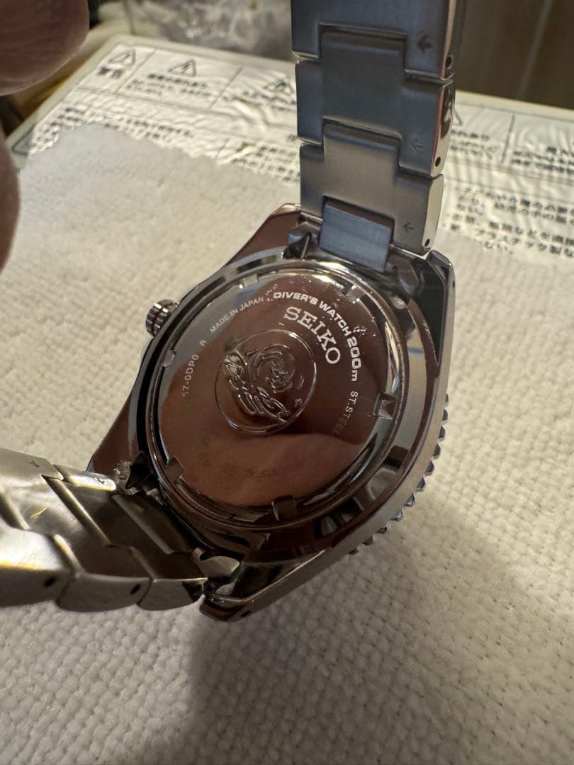 【美品】SEIKO PROSPEX ダイバーズウォッチ SBDJ051