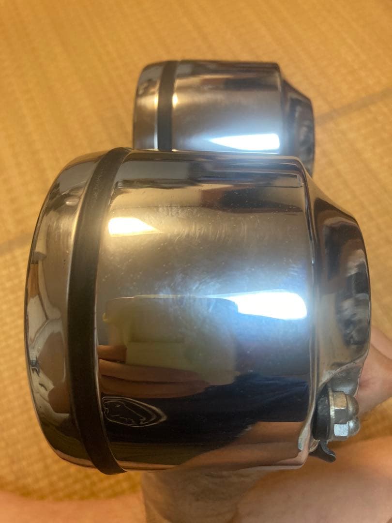 YAMAHA SR500スピードメーターセット　オリジナルメーターステーつき